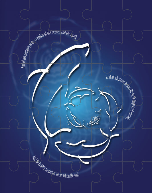 CREATION - DOLPHINS - Jigsaw puzzle